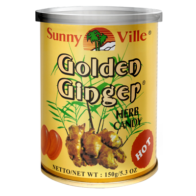 Golden-Ingwer, Ingwerbonbons - Original Hot (Sunnyville), Ingwer